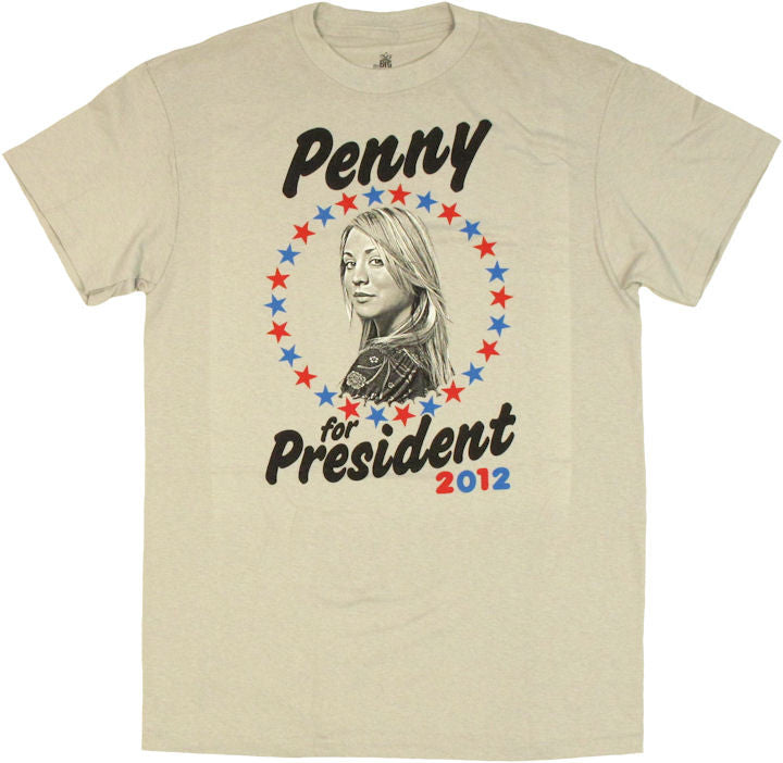 Big Bang Theory Penny President T Shirt