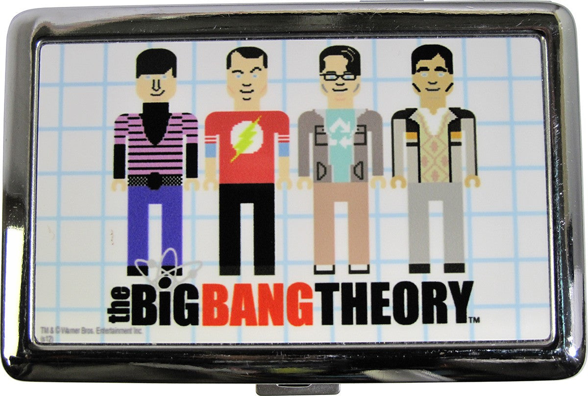 Big Bang Theory Pixel Cast Large Card Case