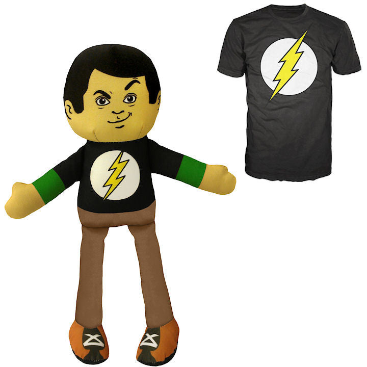 Big Bang Theory Sheldon Plush with Matching Shirt