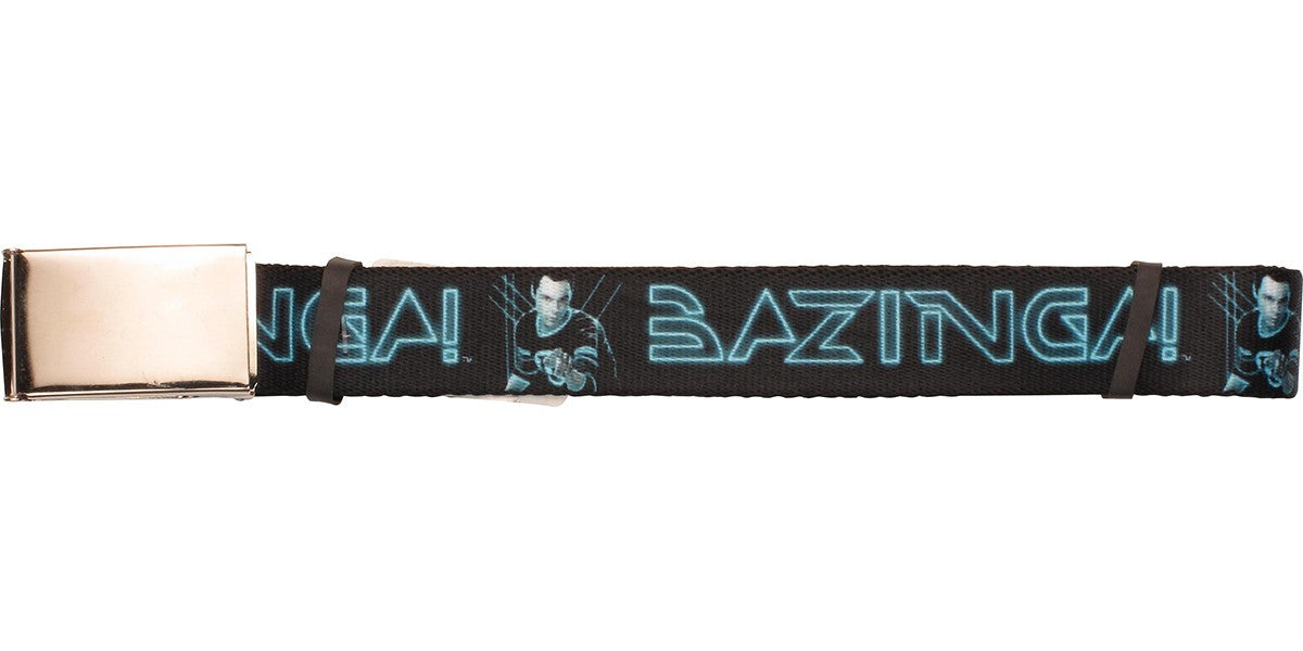 Big Bang Theory Sheldon TRON Bazinga Mesh Belt