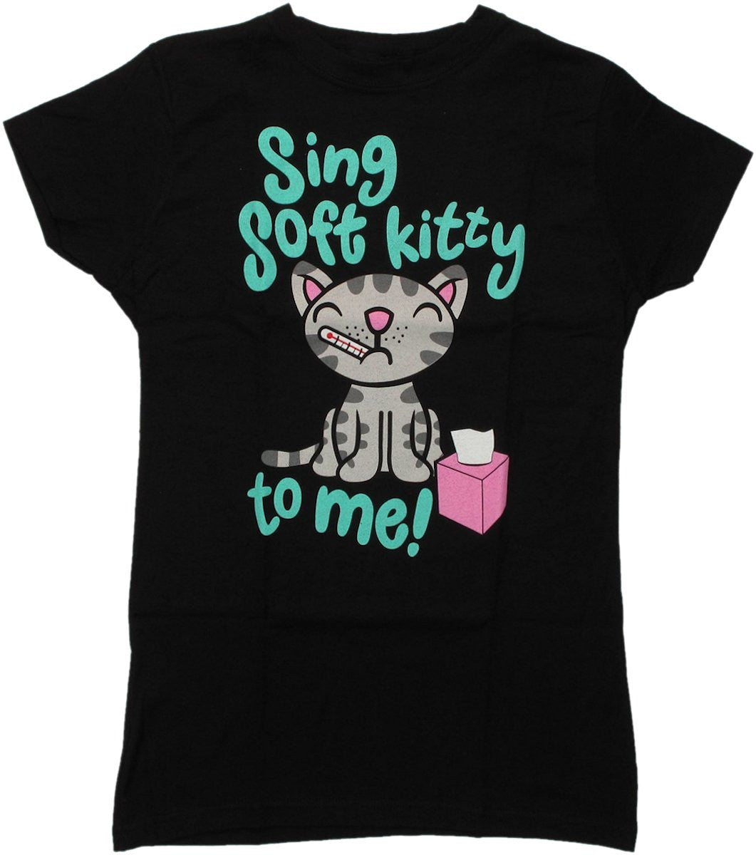 Big Bang Theory Sing Soft Kitty Baby Tee