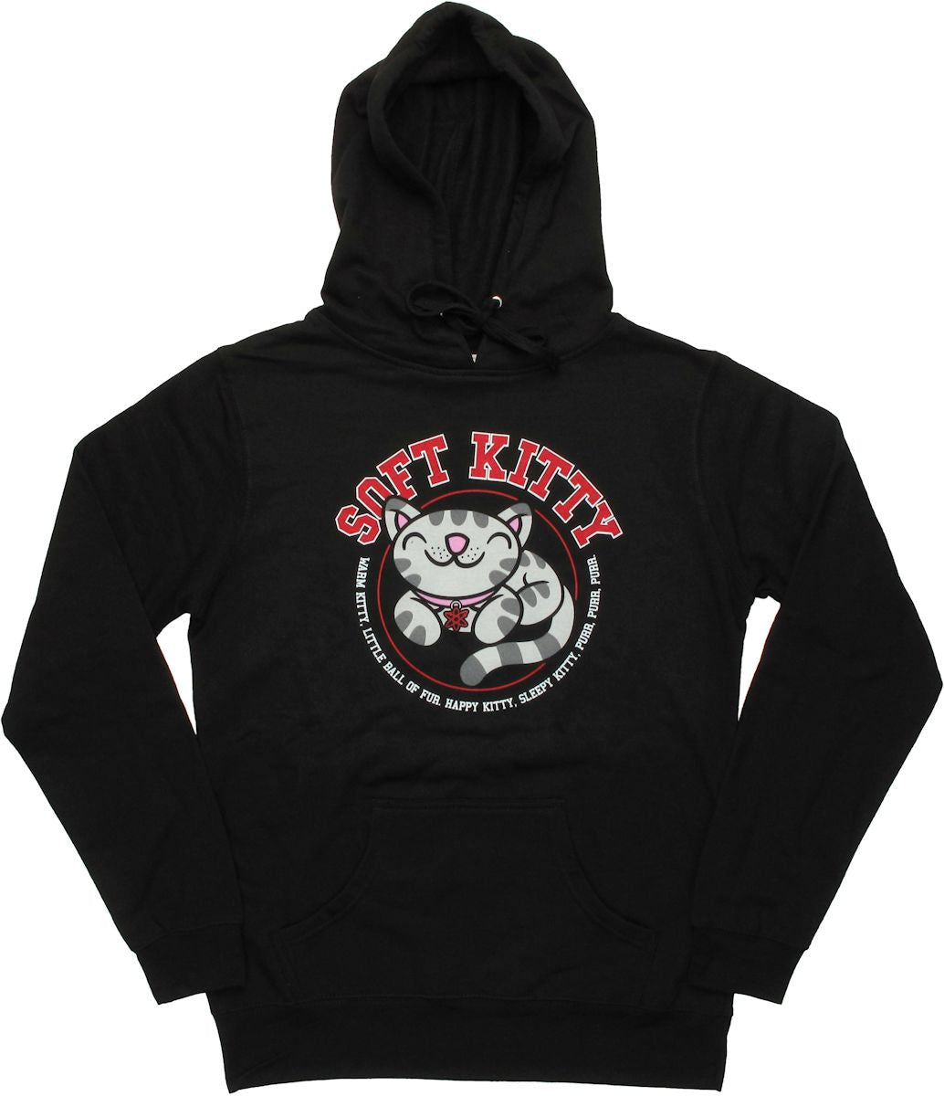 Big Bang Theory Soft Kitty Circle Junior Hoodie