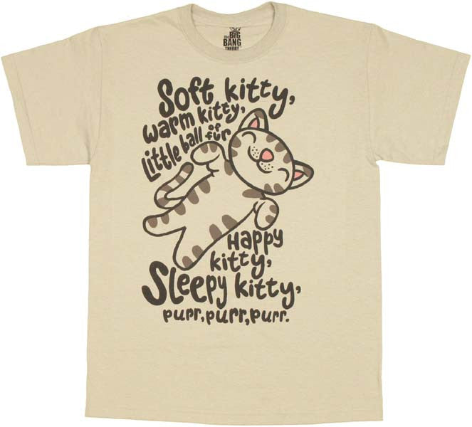 Big Bang Theory Soft Kitty T Shirt