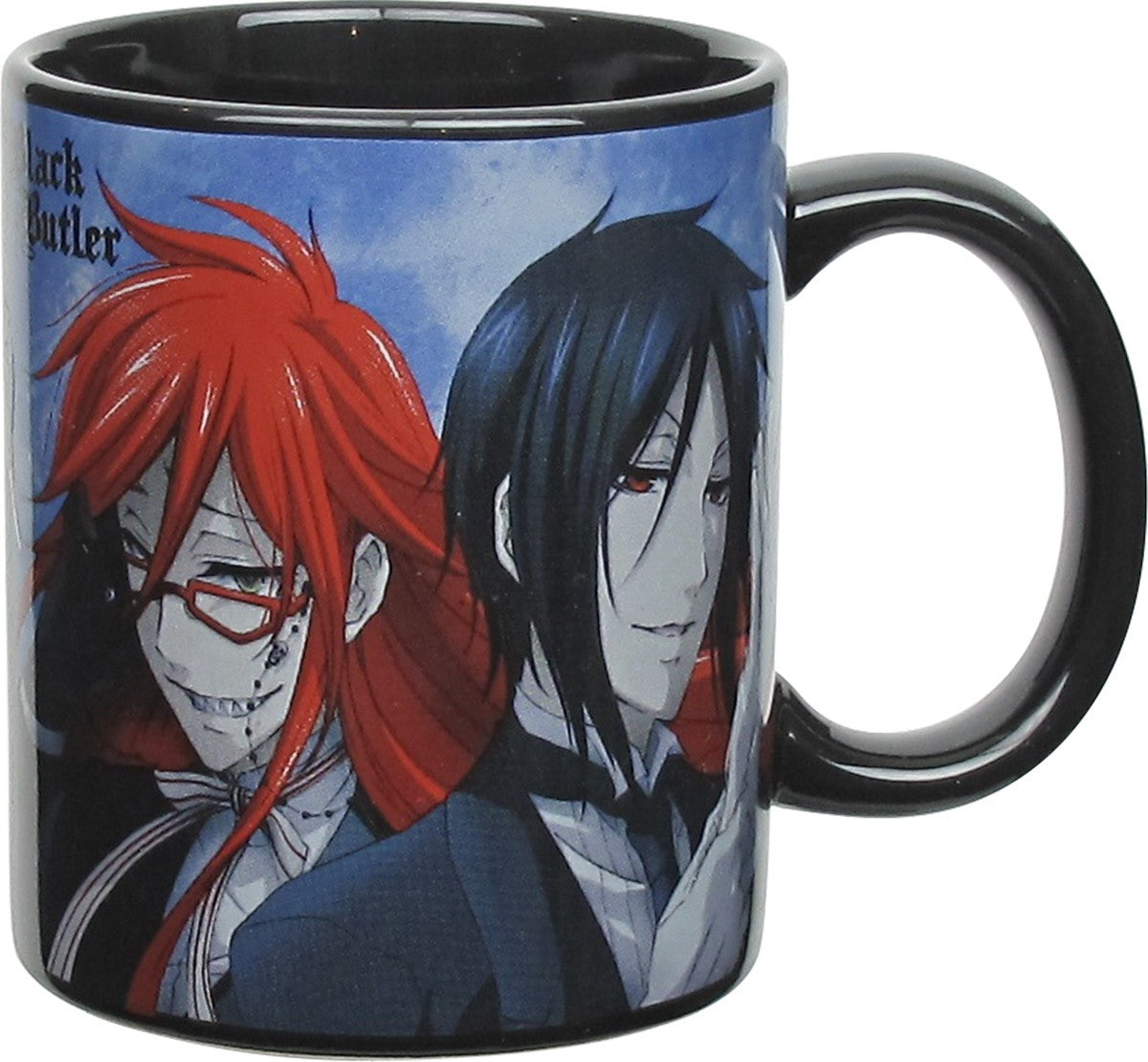 Black Butler Grell and Sebastian Mug