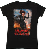Black Widow Movie Punch Baby Tee