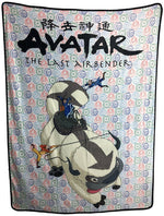 Avatar Last Airbender Appa Ride Fleece Blanket