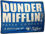 Office Dunder Mifflin Logo Fleece Blanket