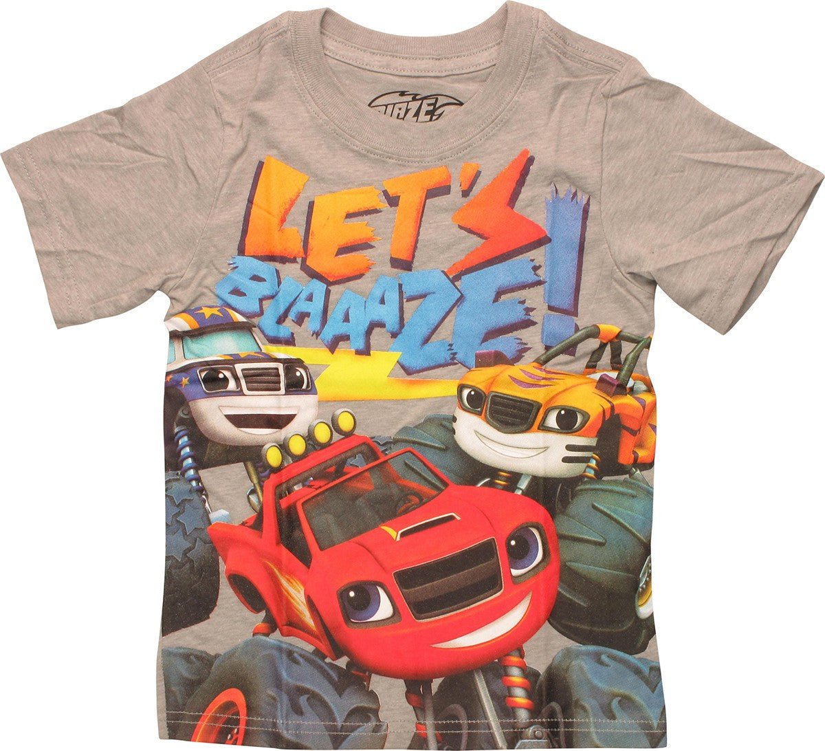 Blaze Monster Machines Lets Blaze Toddler T-Shirt