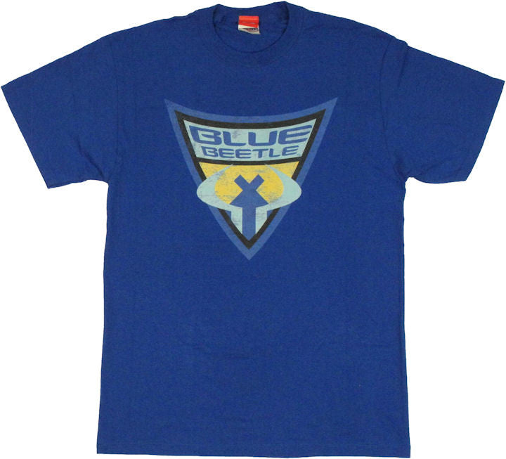 Blue Beetle Shield T Shirt