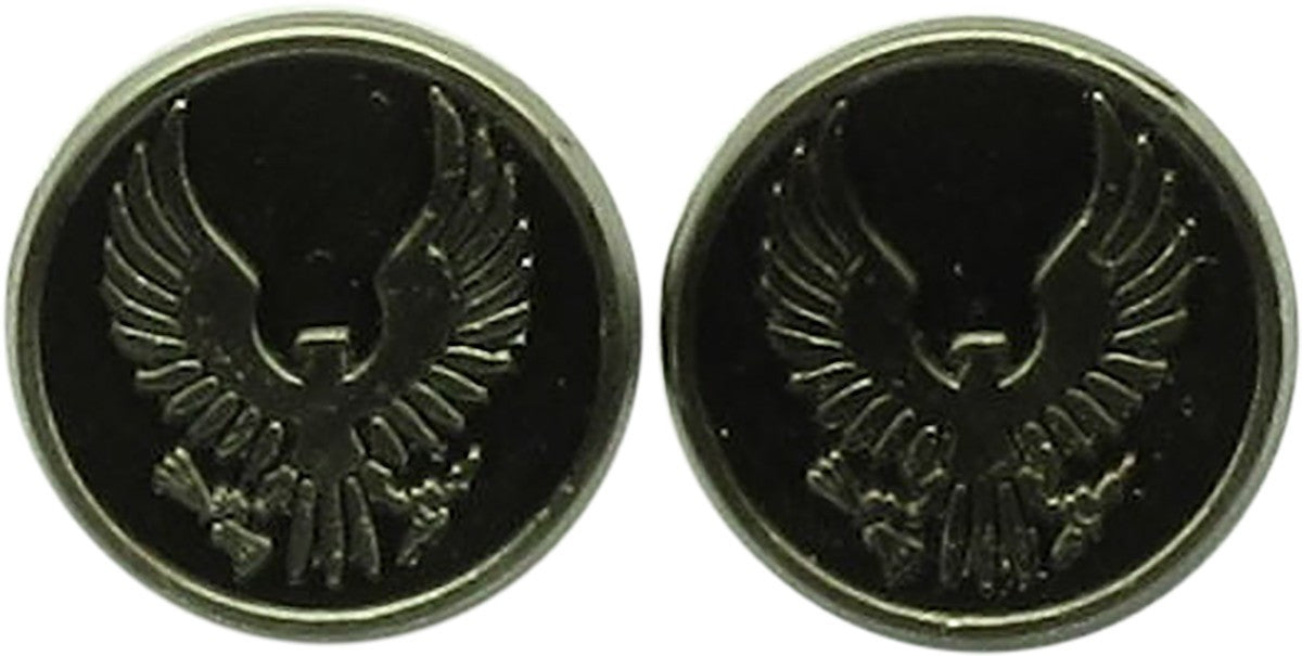 Halo UNSC Logo Round Stud Earrings