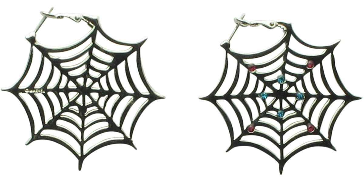 Spider-Gwen Spider Webbing 3 Pair Earrings Set
