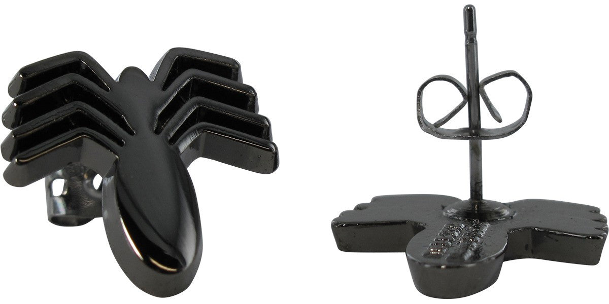 Spiderman Logo Mask Stud 3 Pair Earrings Set