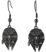 Star Wars 3D Millennium Falcon Dangle Earrings