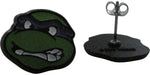 Ninja Turtles Raph Don Heads Stud Earrings