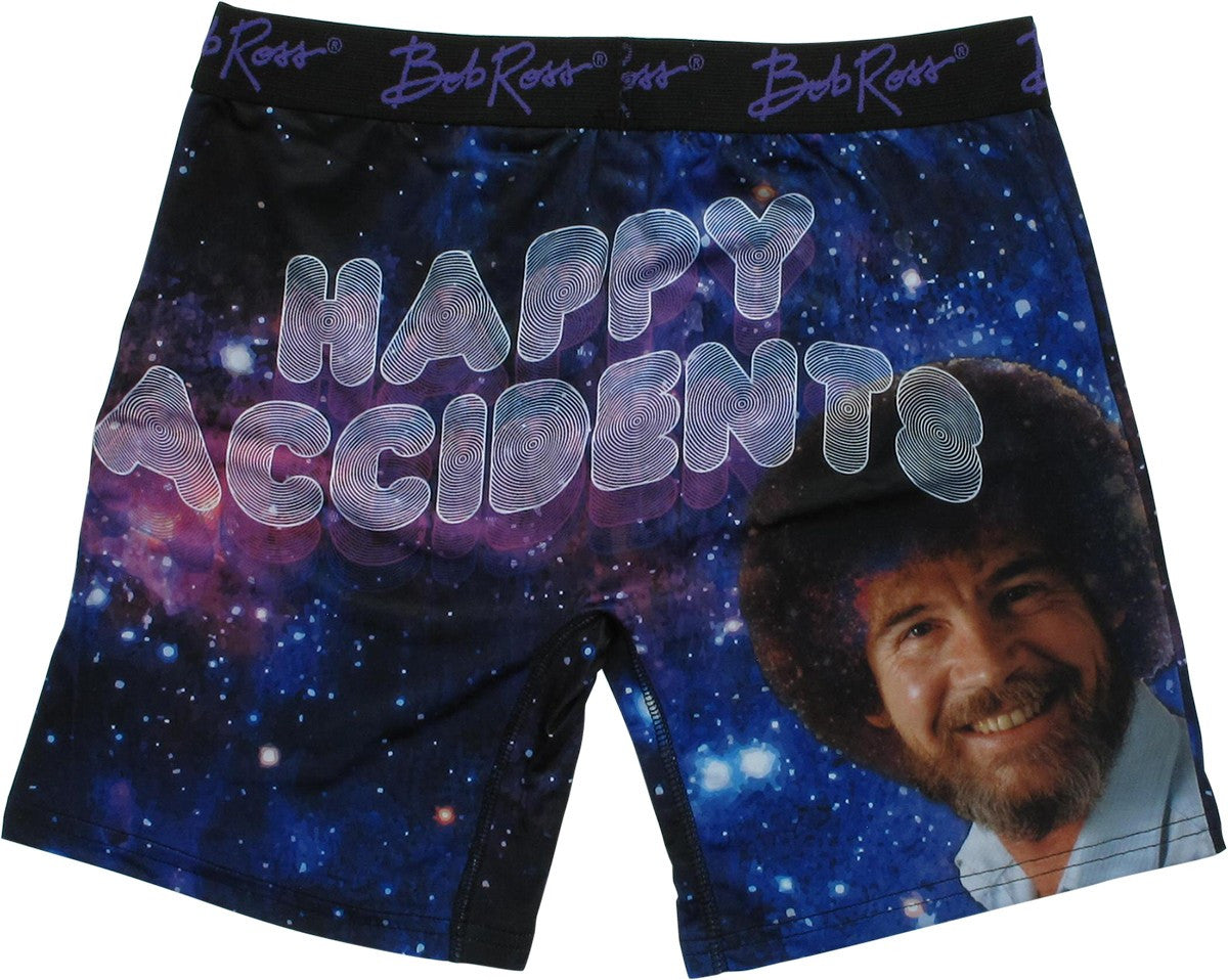 Bob Ross Happy Accidents Boxer Briefs