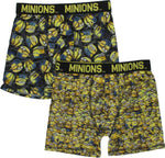 Despicable Me Minions 2 Pack Boys Boxer Briefs