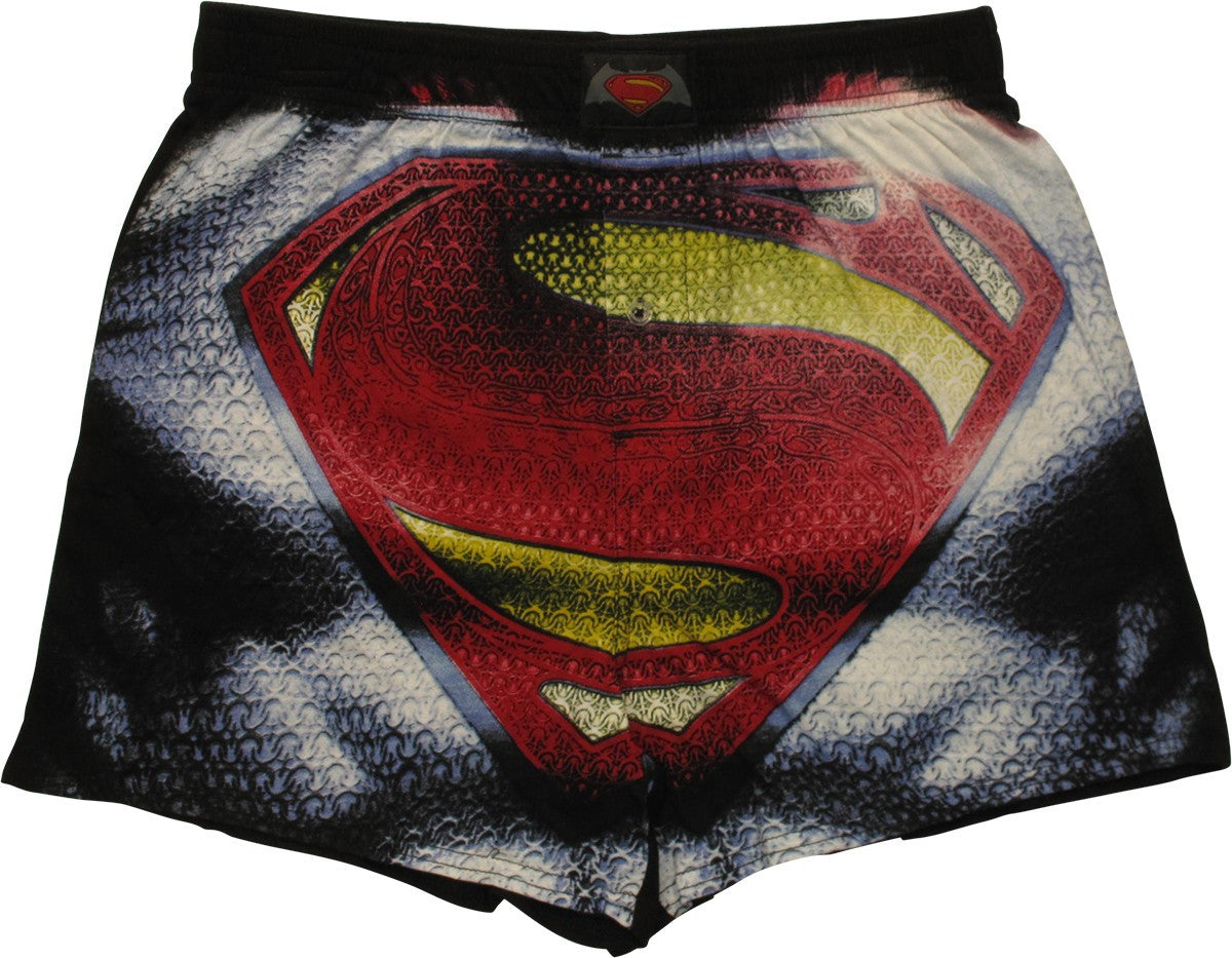 Batman v Superman Superman Logo Boxer Briefs