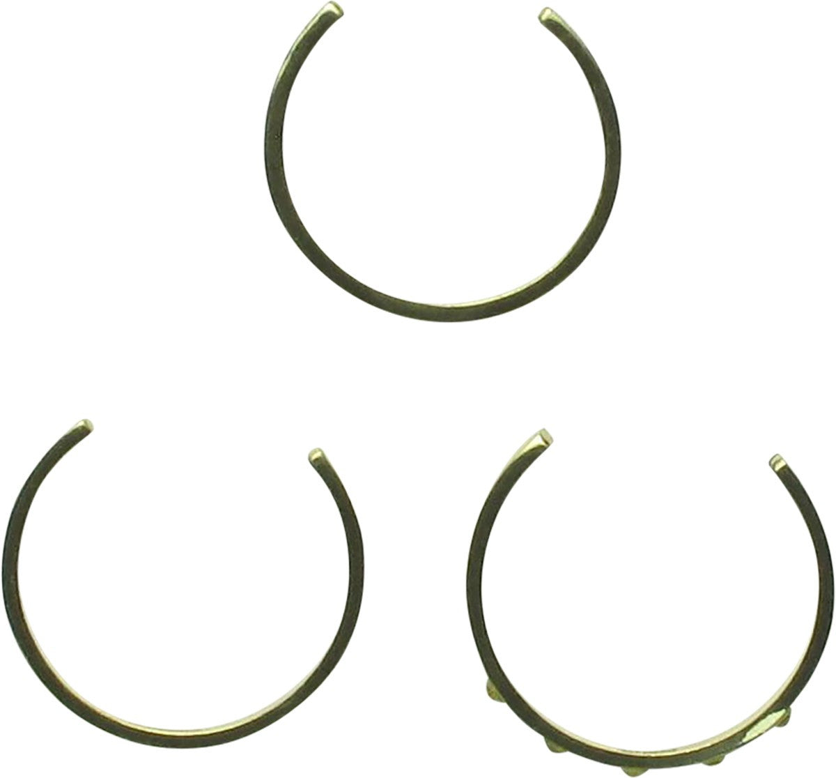 Harry Potter Hufflepuff Traits 3 Cuff Bracelet Set