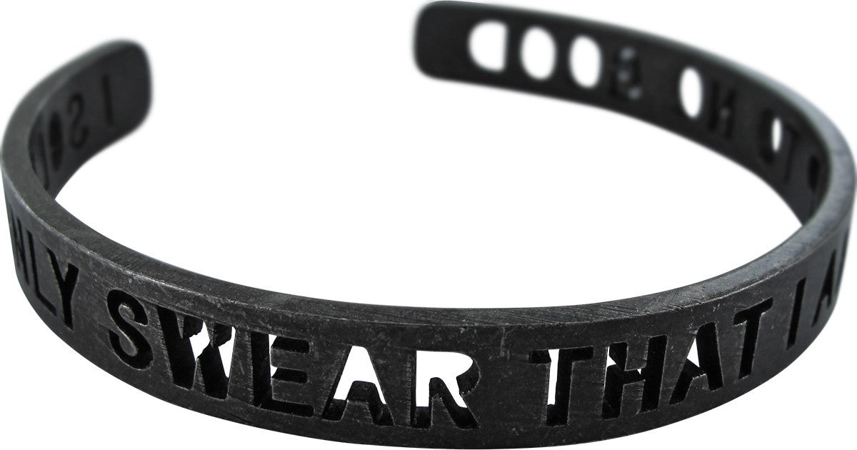 Harry Potter Solemnly Swear No Good Cuff Bracelet