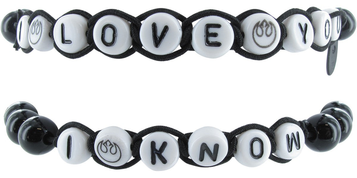 Star Wars I Love You I Know Beads Bracelet Set