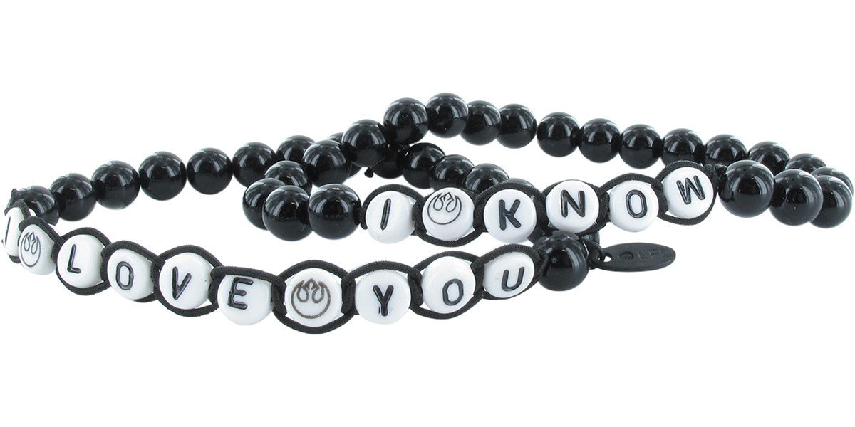 Star Wars I Love You I Know Beads Bracelet Set