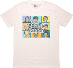 Brady Bunch Vintage Pastel Group T Shirt Sheer