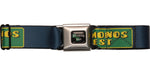 Breaking Bad Vamonos Pest Label Blue Seatbelt Mesh Belt