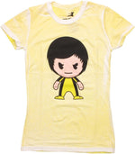 Bruce Lee Toon Distressed Baby Tee