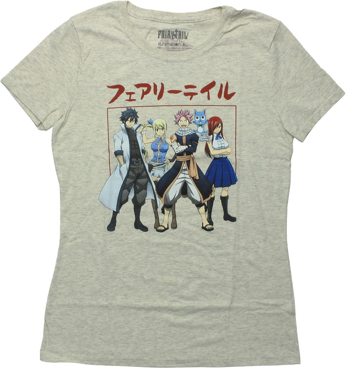 Fairy Tail Group Pose Baby Tee