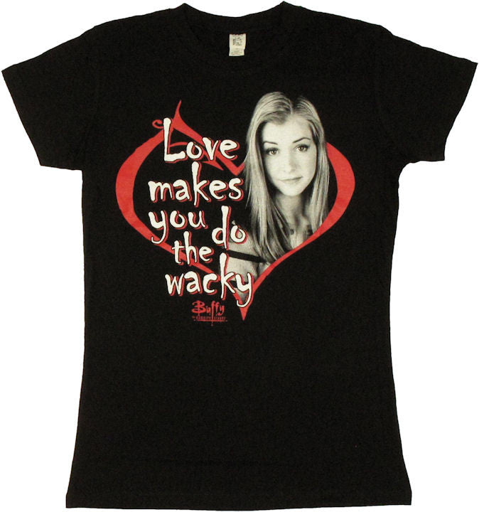 Buffy the Vampire Slayer Love Wacky Baby Tee
