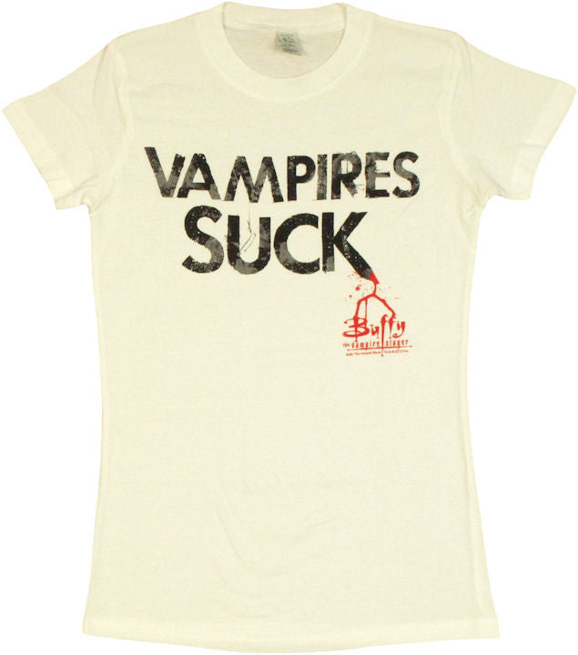 Buffy the Vampire Slayer Vampires Suck Baby Tee