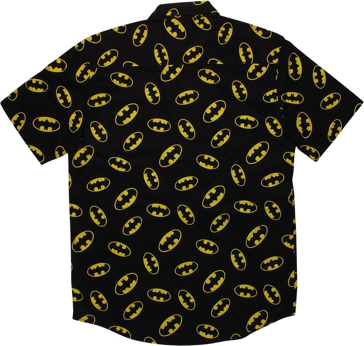 Batman Logos All Over Print Button Down Shirt