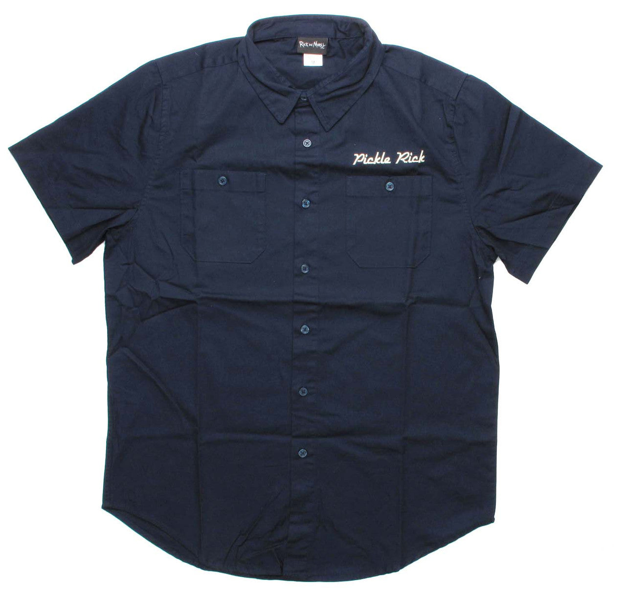 Rick and Morty Pickle Rick Work Shirt