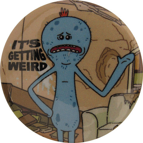Rick and Morty Meeseeks Its Getting Weird Button