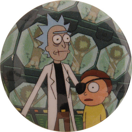 Rick and Morty Naked on Screen Button