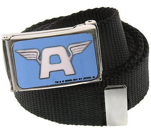 Captain America A Logo Mesh Belt