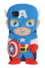 Captain America Chara-Cover 4/4S Phone Case