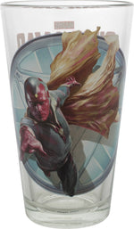 Captain America Civil War Vision Pint Glass