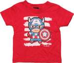 Captain America Crayon Toy Infant T-Shirt