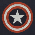 Captain America Faded Logo T Shirt