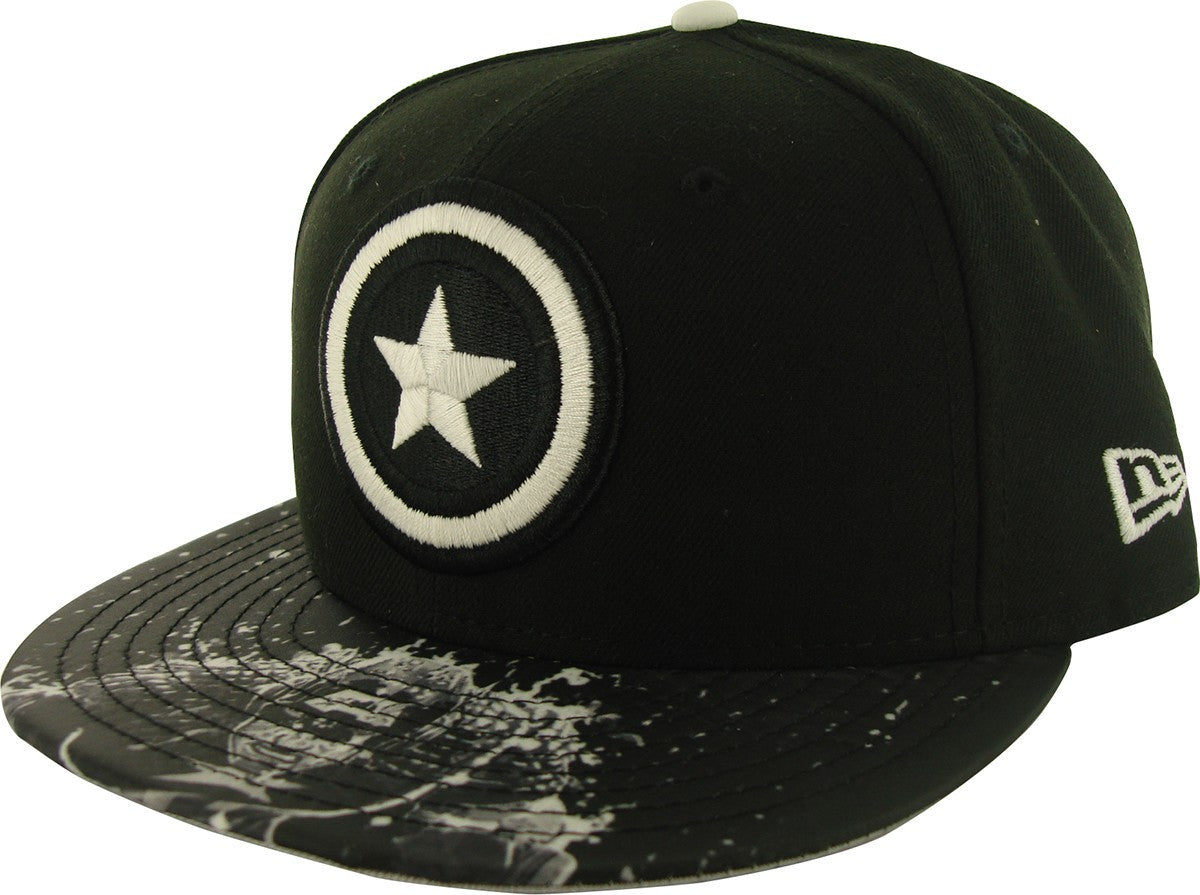 Captain America Glow Logo 59FIFTY Hat