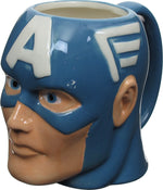 Captain America Head Sculpted Mug
