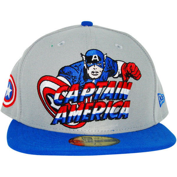 Captain America Hero Logo 59FIFTY Hat