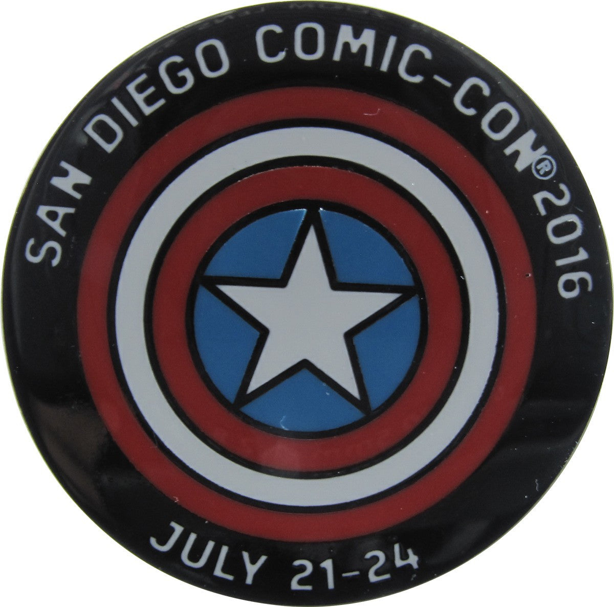 Captain America Logo San Diego Comic Con 2016 Pin