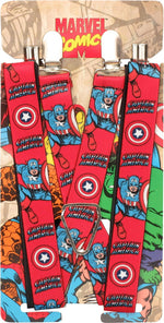 Captain America Name and Shield Suspenders