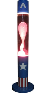 Captain America Red Motion Lamp