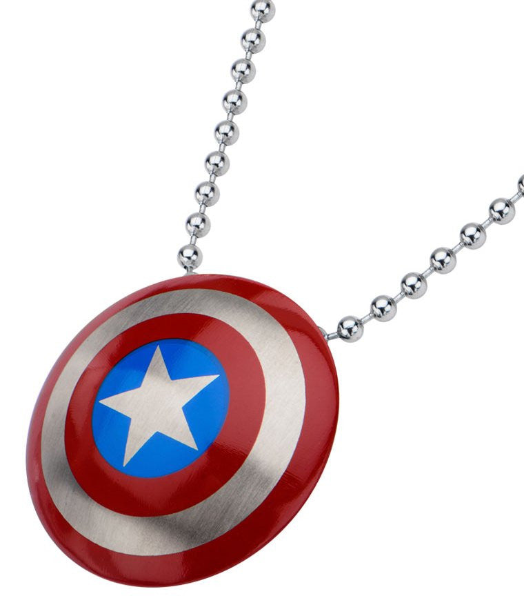 Captain America Shield Necklace
