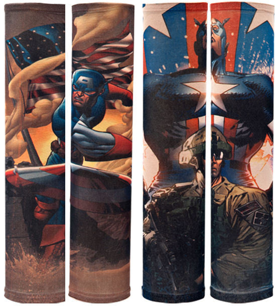 Captain America Tattoo Sleeves