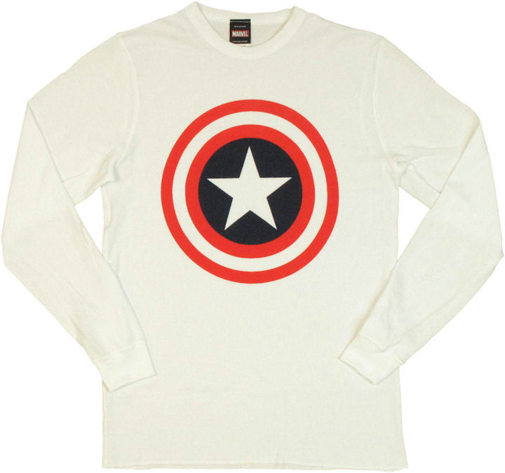Captain America Thermal Long Sleeve T Shirt
