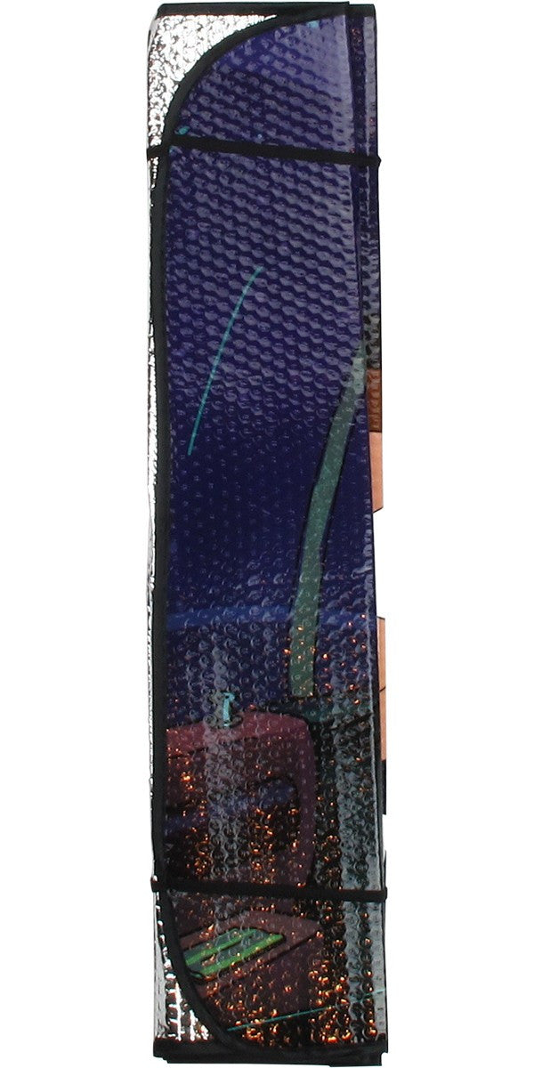 Rick and Morty Ship Accordion Car Shade